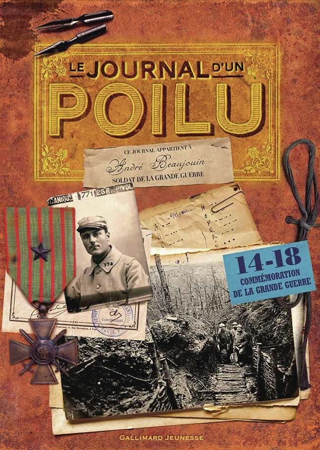 Le journal d'un poilu -  SANDRINE MIRZA - GALLIMARD JEUNE