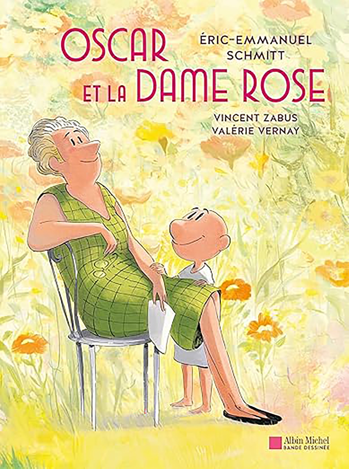 Oscar et la dame rose (BD) - Éric-Emmanuel Schmitt - ALBIN MICHEL