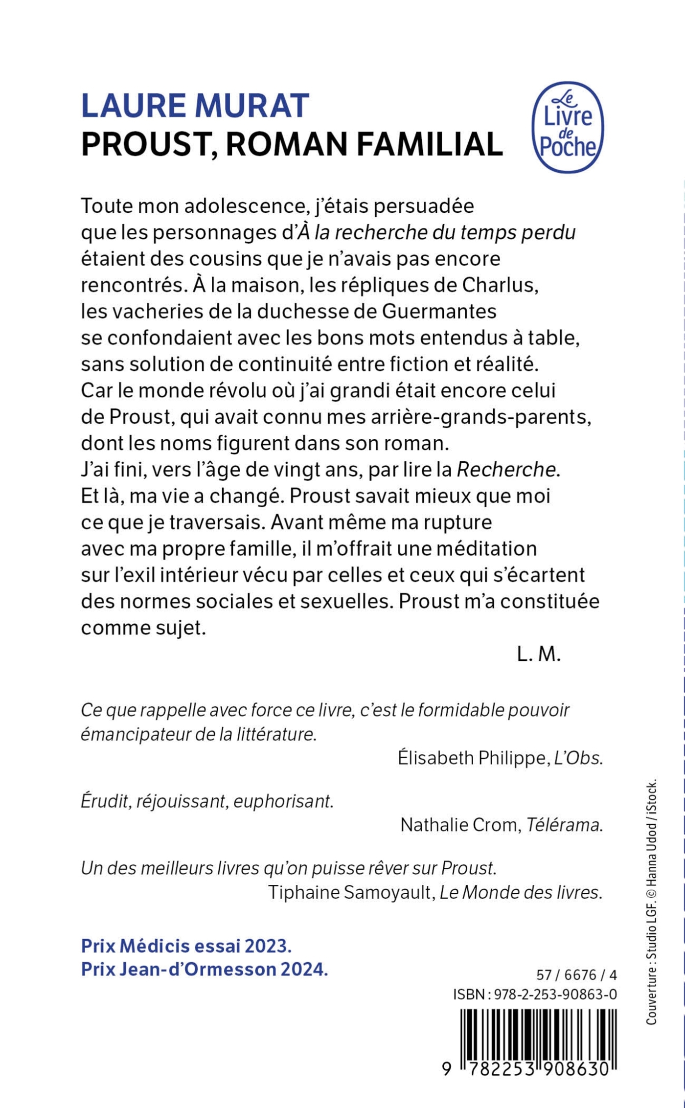 PROUST, ROMAN FAMILIAL - Laure Murat - LGF