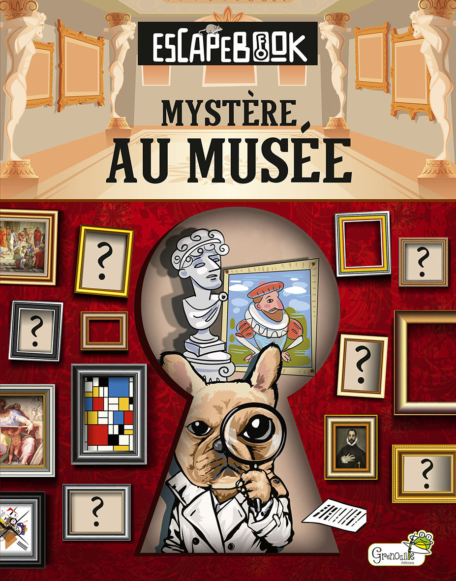 Mystère au musée -  Laudereau anne - GRENOUILLE