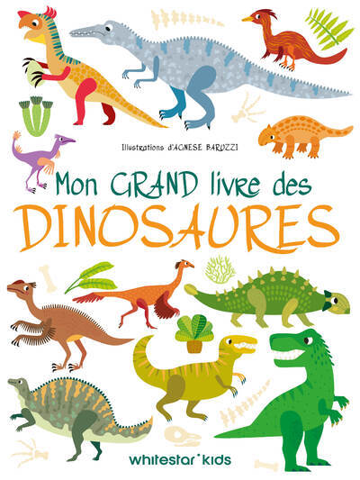 Mon grand livre des dinosaures - Agnese Baruzzi - WHITE STAR KIDS