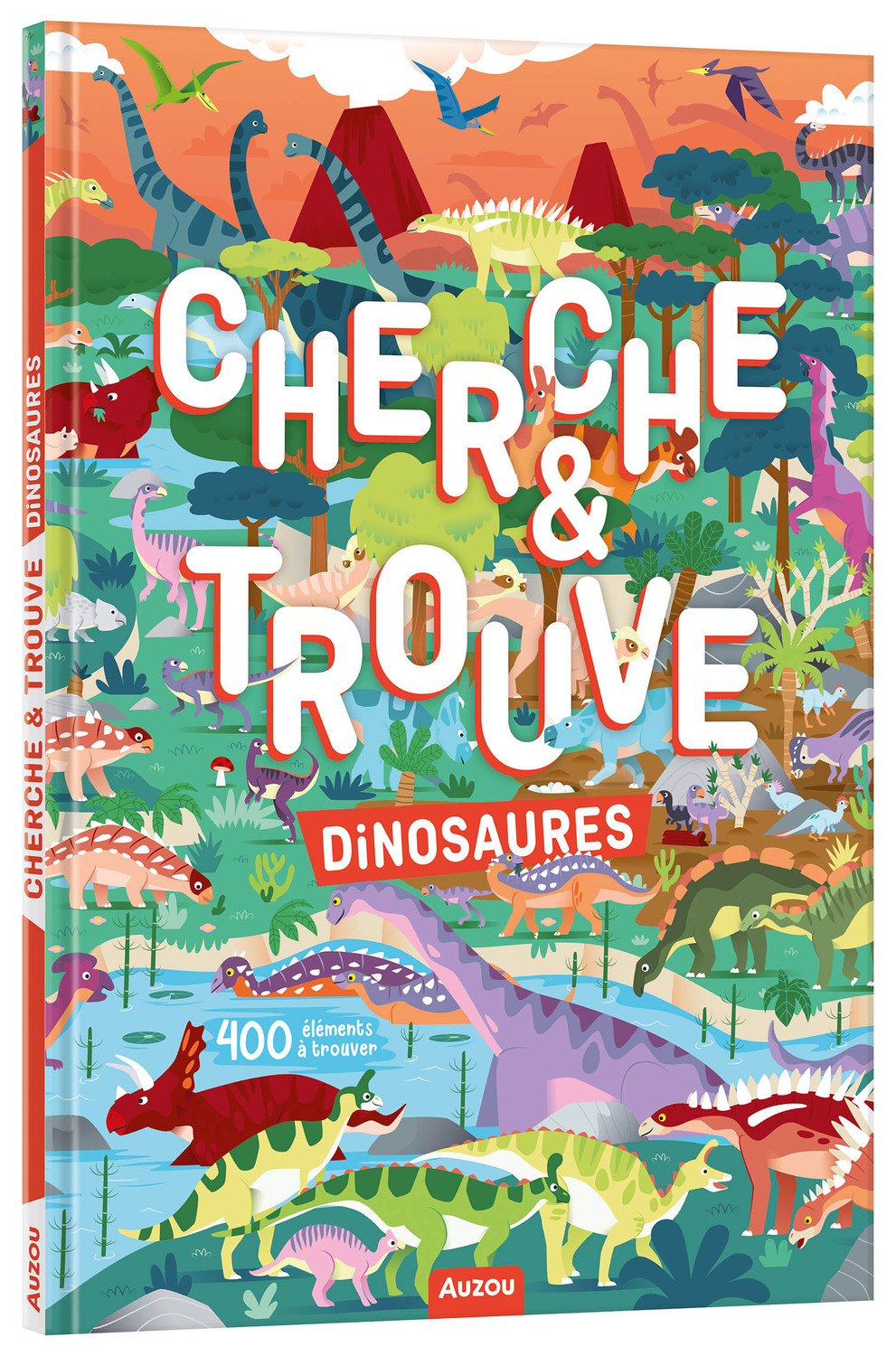 CHERCHE ET TROUVE - DINOSAURES -  Ma Pe - AUZOU