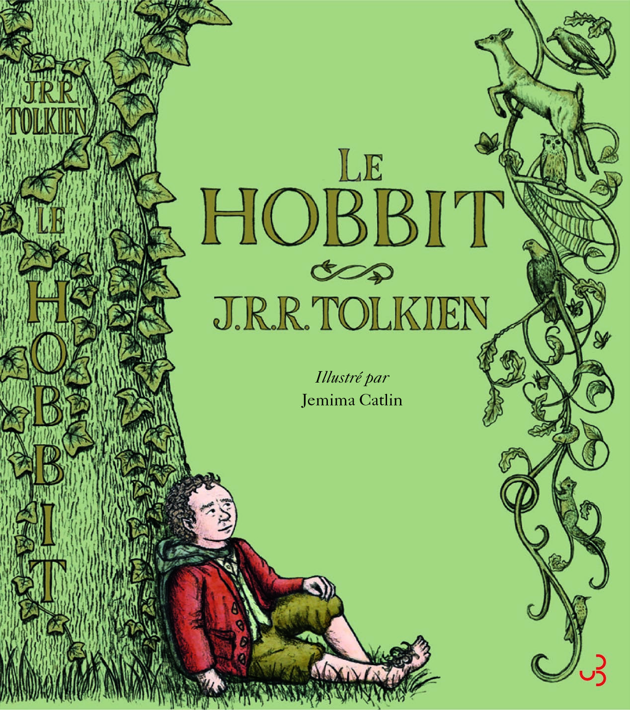 Le Hobbit, illustré par Jemima Catlin - John Ronald Reuel Tolkien - BOURGOIS