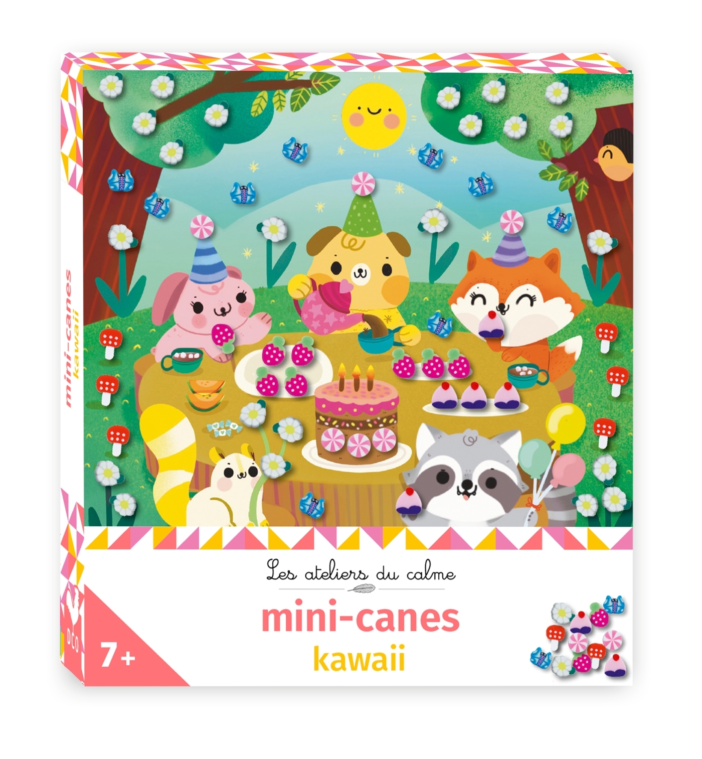 Mini-canes kawaii - mini boîte avec accessoires - María José Da Luz - DEUX COQS D OR