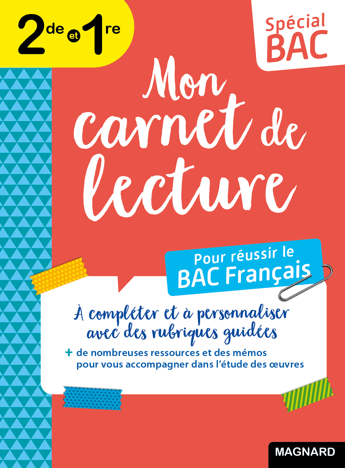 Spécial Bac Mon carnet de lecture Bac Français 2025 - Stéphane Maltère - MAGNARD