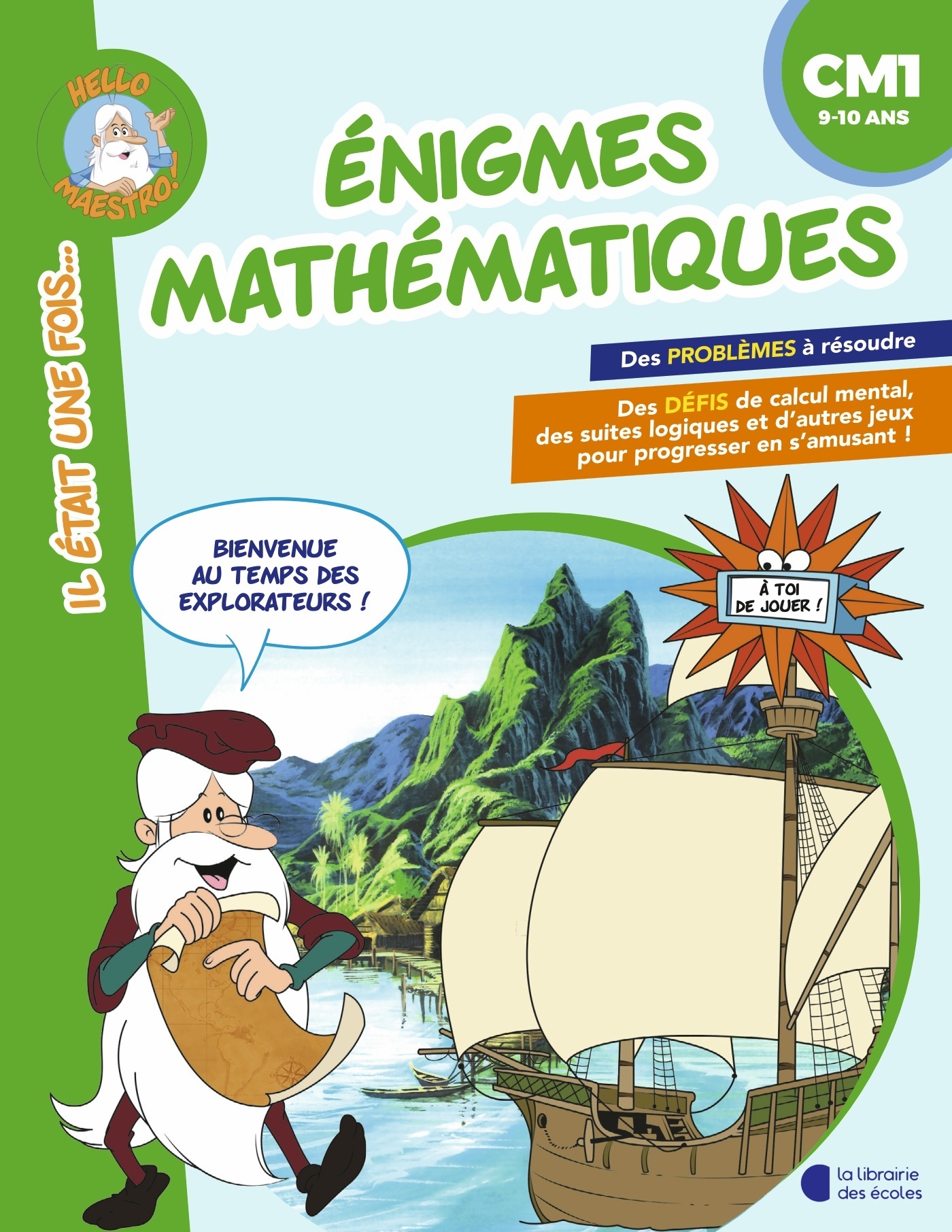 Enigmes mathématiques CM1 - Sophie Crépon - LIB DES ECOLES