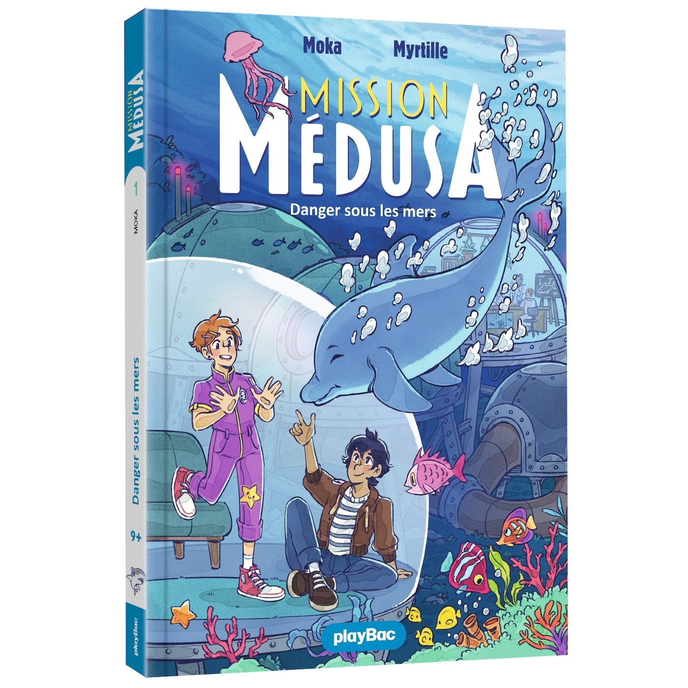 Mission Médusa - Danger sous les mers - Tome 1 -  Moka - PLAY BAC