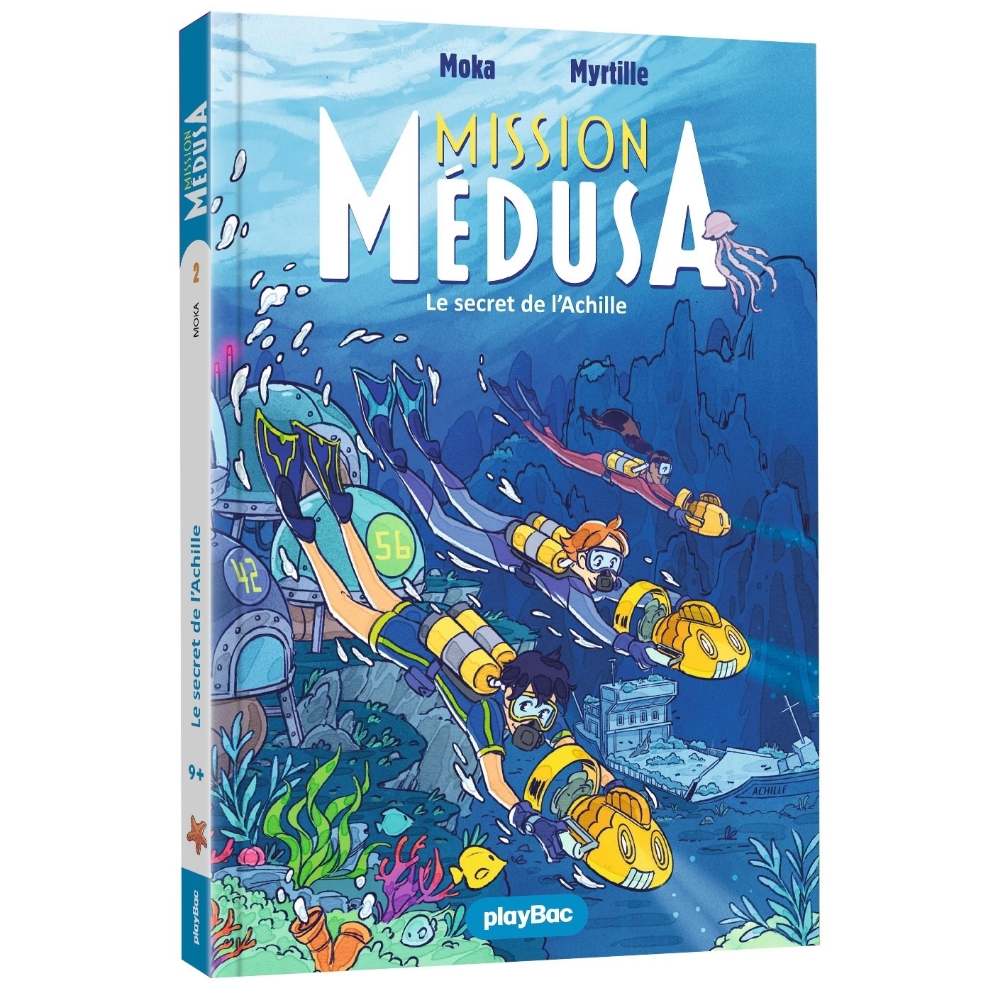 Mission Médusa - Le secret de l'Achille - Tome 2 -  Moka - PLAY BAC