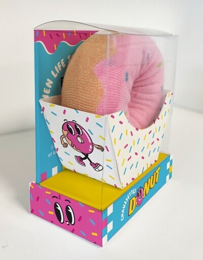 Coffret When life "socks", eat a donut, love fraise -  Collectif - FIRST