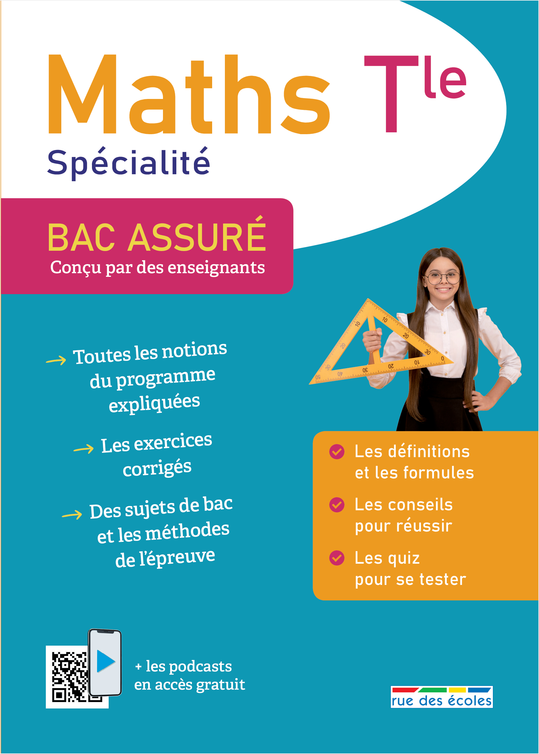 Bac assuré - Spécialité Maths - Terminale -  Collectif - RUE DES ECOLES