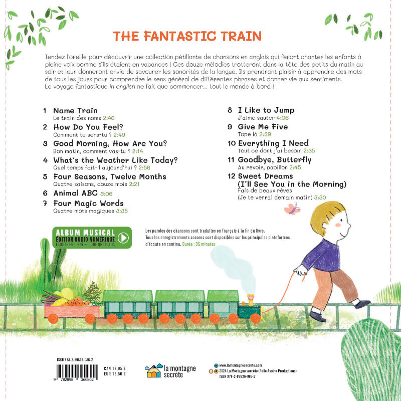 THE FANTASTIC TRAIN - PARTEZ EN VOYAGE POUR APPRENDRE L-ANGLAIS -  Sunflowers - MONTAGNE SECRET