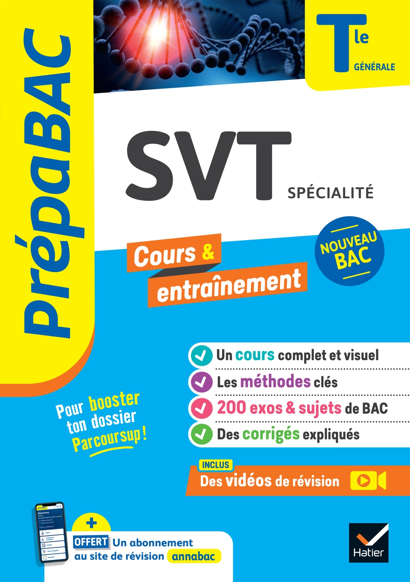 Prépabac - SVT Tle générale (spécialité) - Bac 2025 - Sébastien Castillo - HATIER