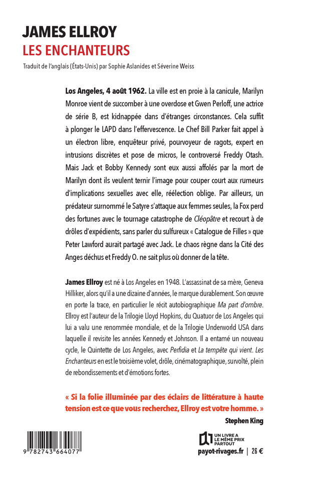 Les Enchanteurs - James Ellroy - RIVAGES