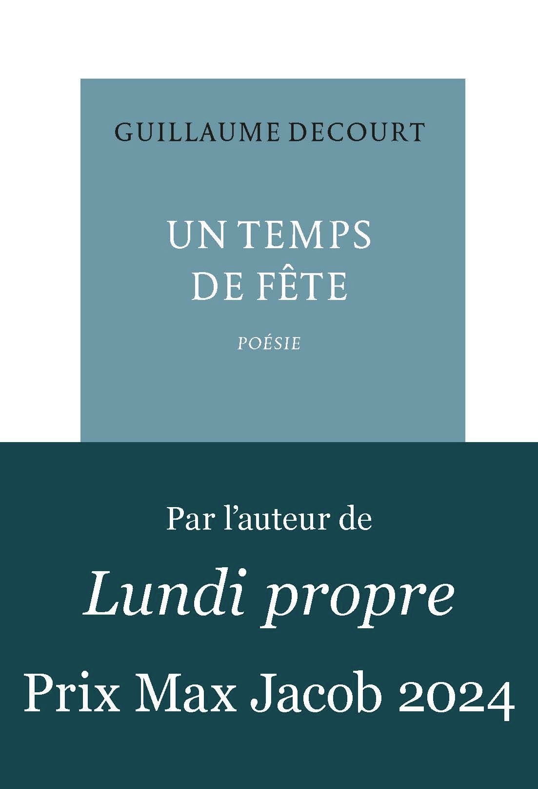 Un temps de fête -  GUILLAUME DECOURT - TABLE RONDE