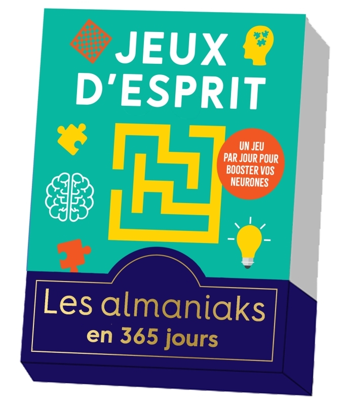 Almaniak Jeux d'esprit, calendrier une page par jour - Loïc Audrain - 365 PARIS