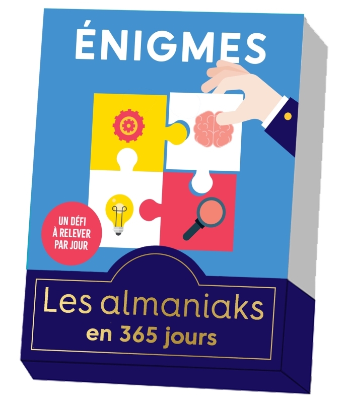 Almaniak Énigmes, calendrier en 365 jours - Bernard Myers - 365 PARIS