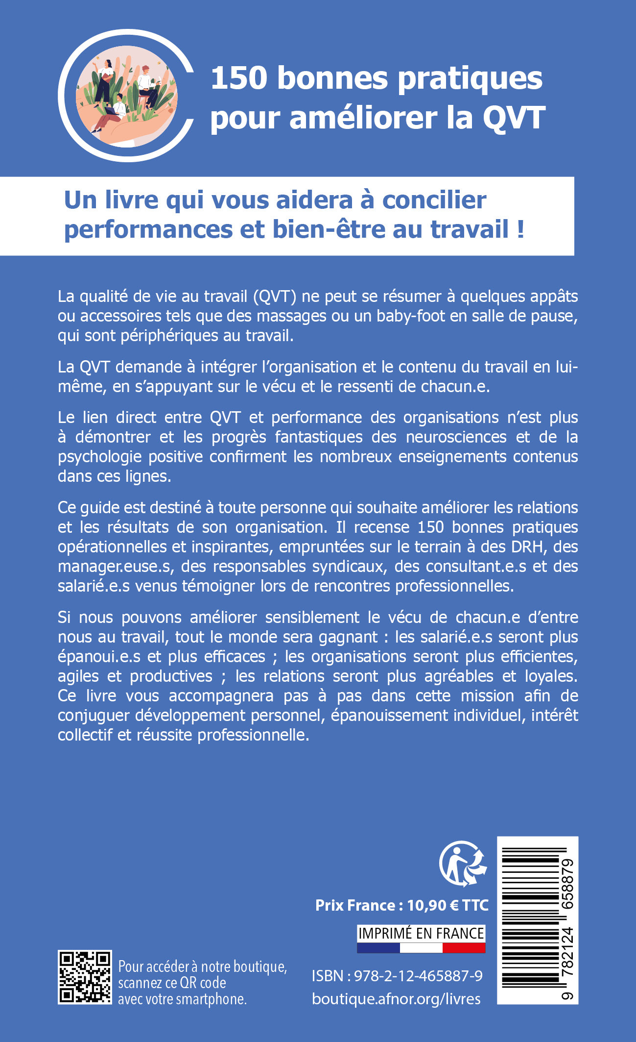 150 Bonnes Pratiques pour améliorer la QVT - Gilles André - AFNOR