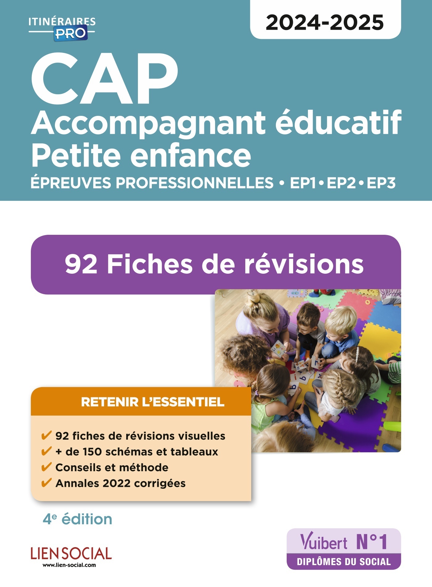 CAP Accompagnant éducatif petite enfance - Épreuves professionnelles - 2024-2025 - Virginie Châteaureynaud - VUIBERT