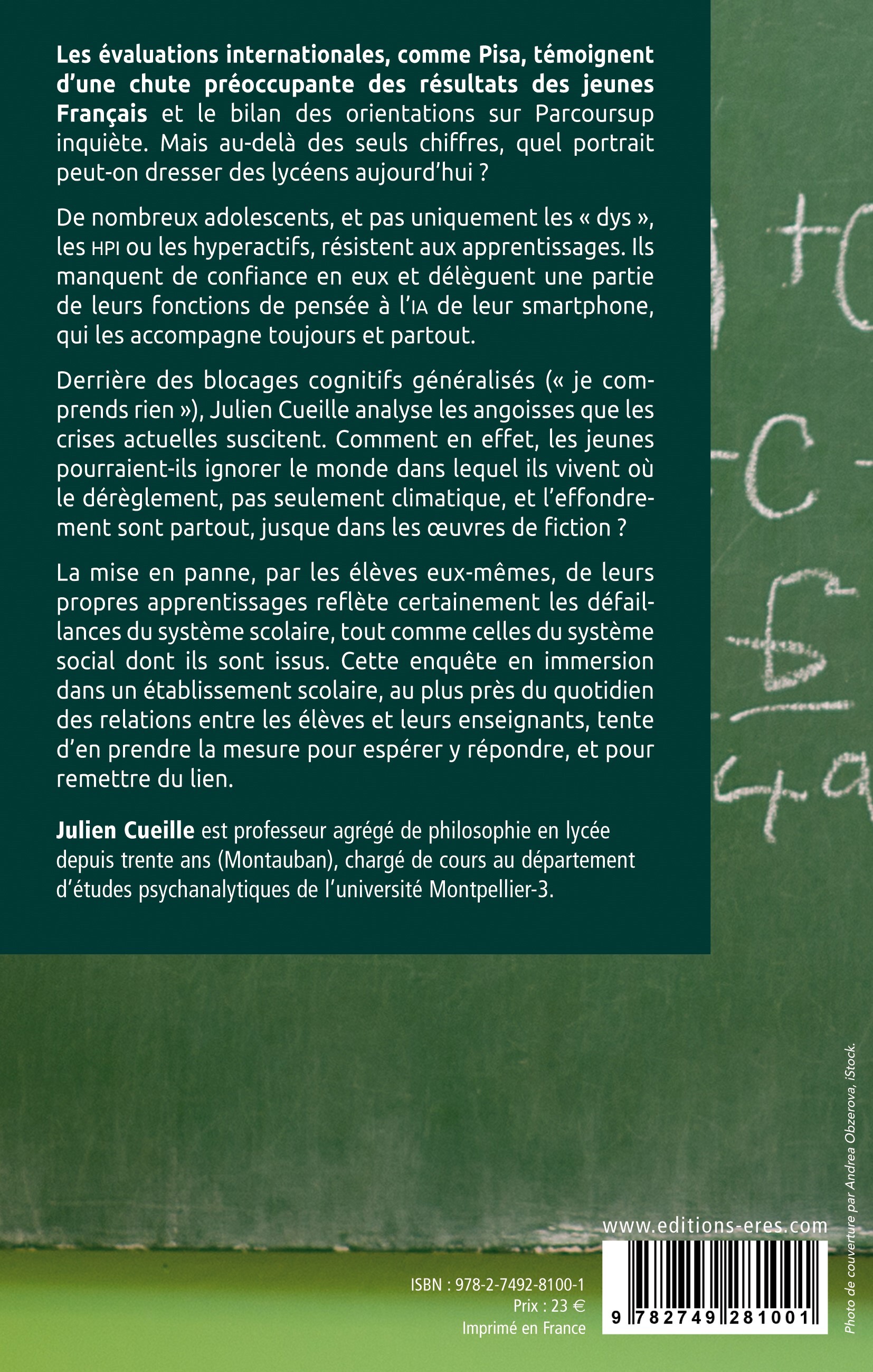 "Je comprends rien" - Julien Cueille - ERES