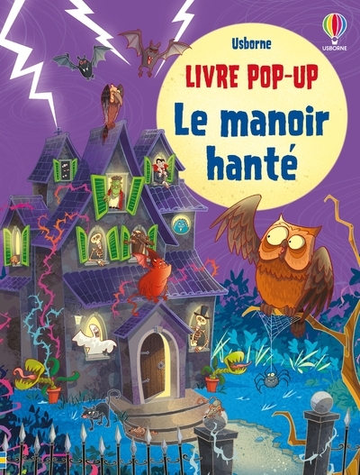 Le manoir hanté - Livre pop-up - dès 5 ans - Sam Taplin - USBORNE