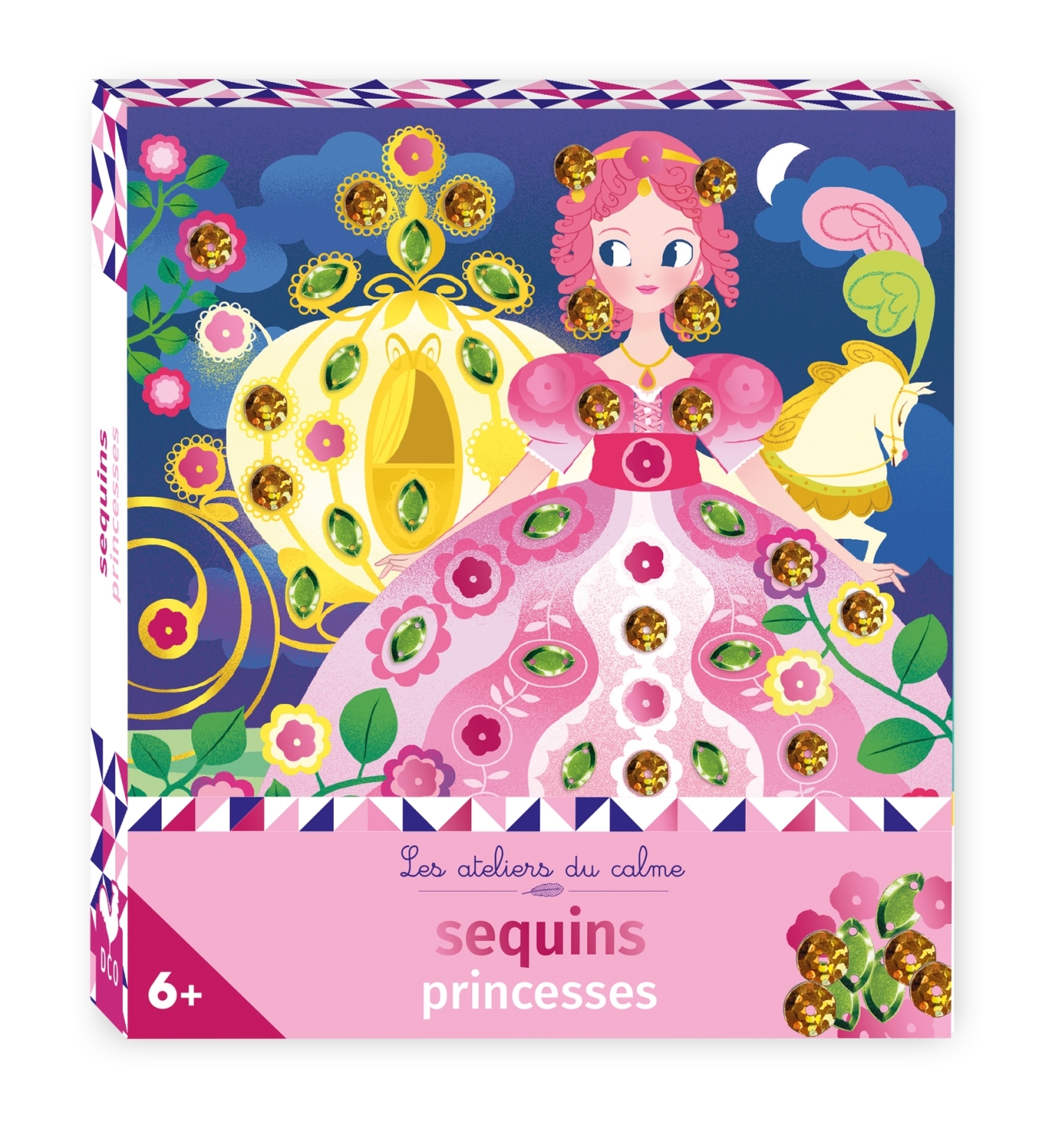 Sequins princesses - mini boite avec accessoires -  Lili Dol - DEUX COQS D OR