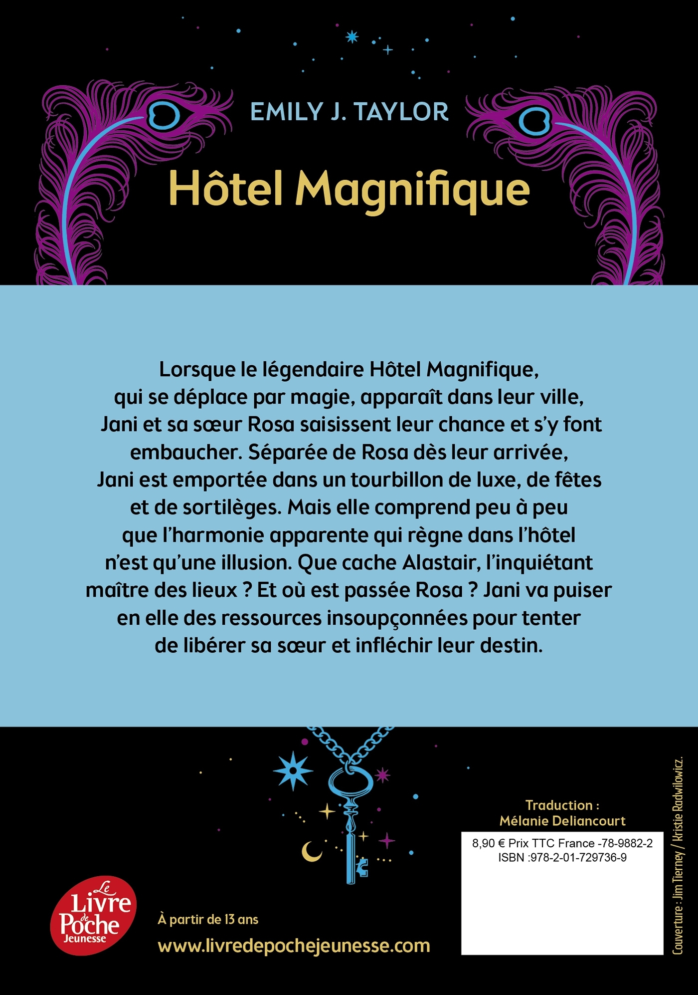 Hôtel Magnifique - Emily J. TAYLOR - POCHE JEUNESSE