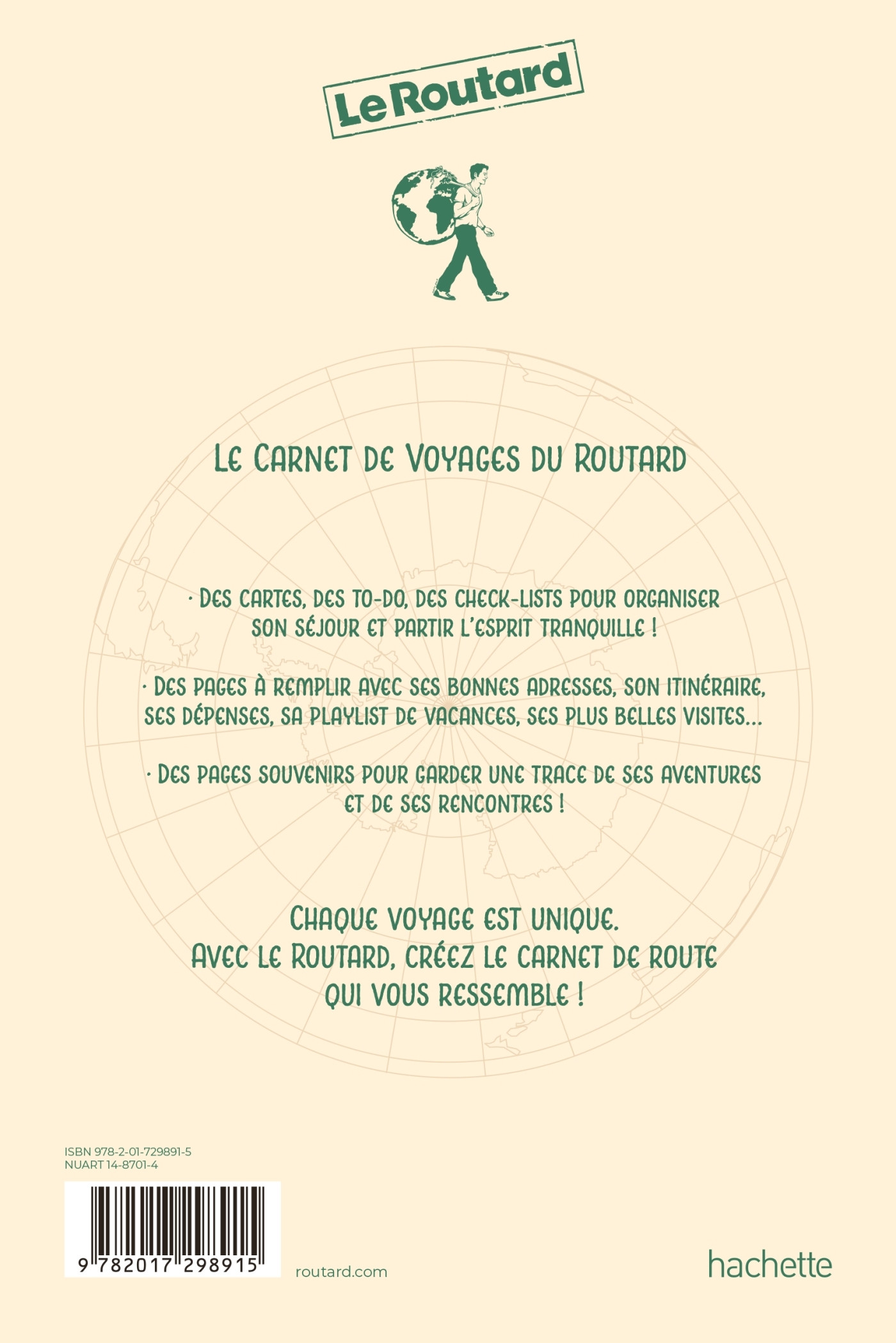 Carnet de voyages du Routard -   - HACHETTE TOURI