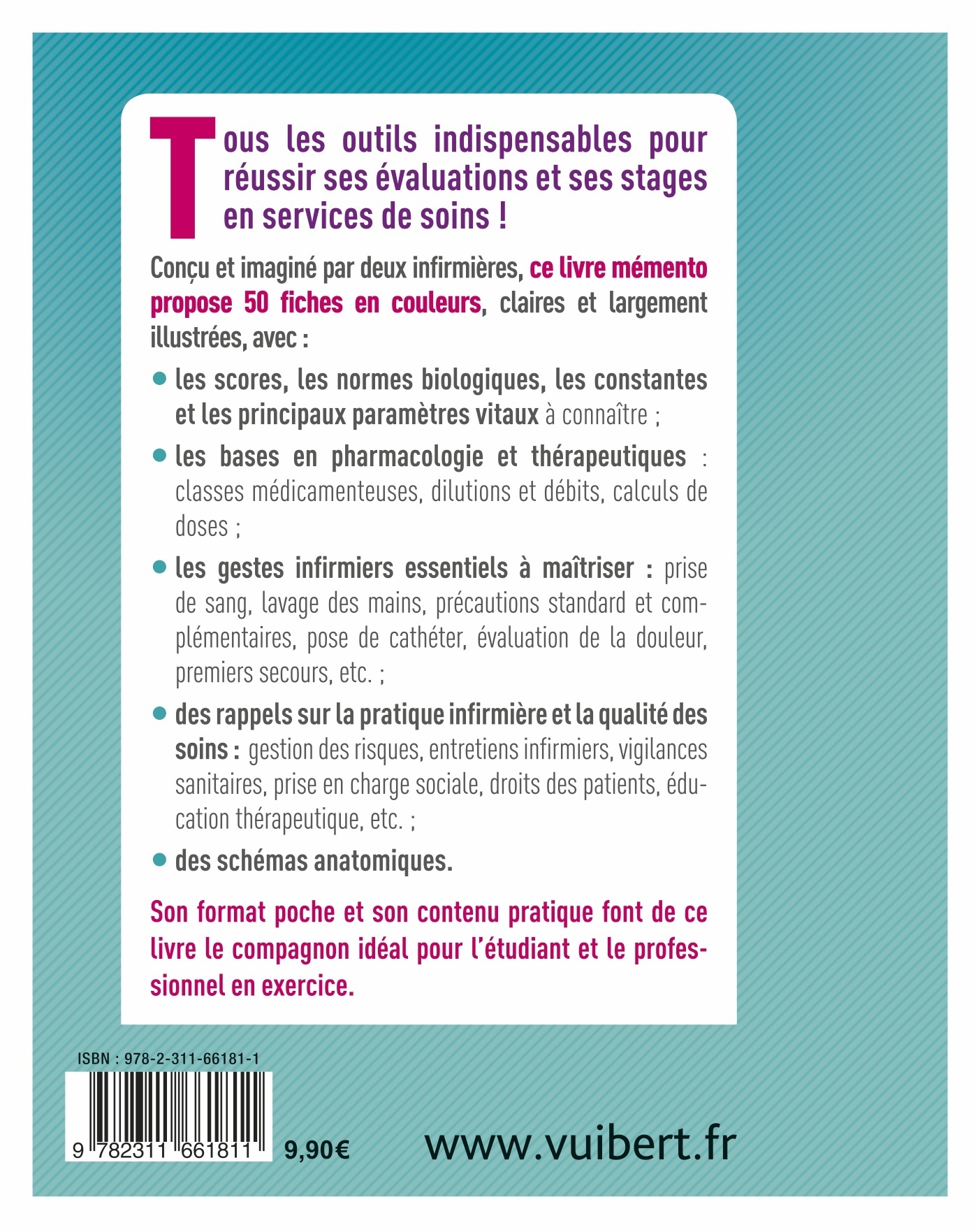 Les 50 outils indispensables de l'infirmier - Blandine Dijoux - VUIBERT