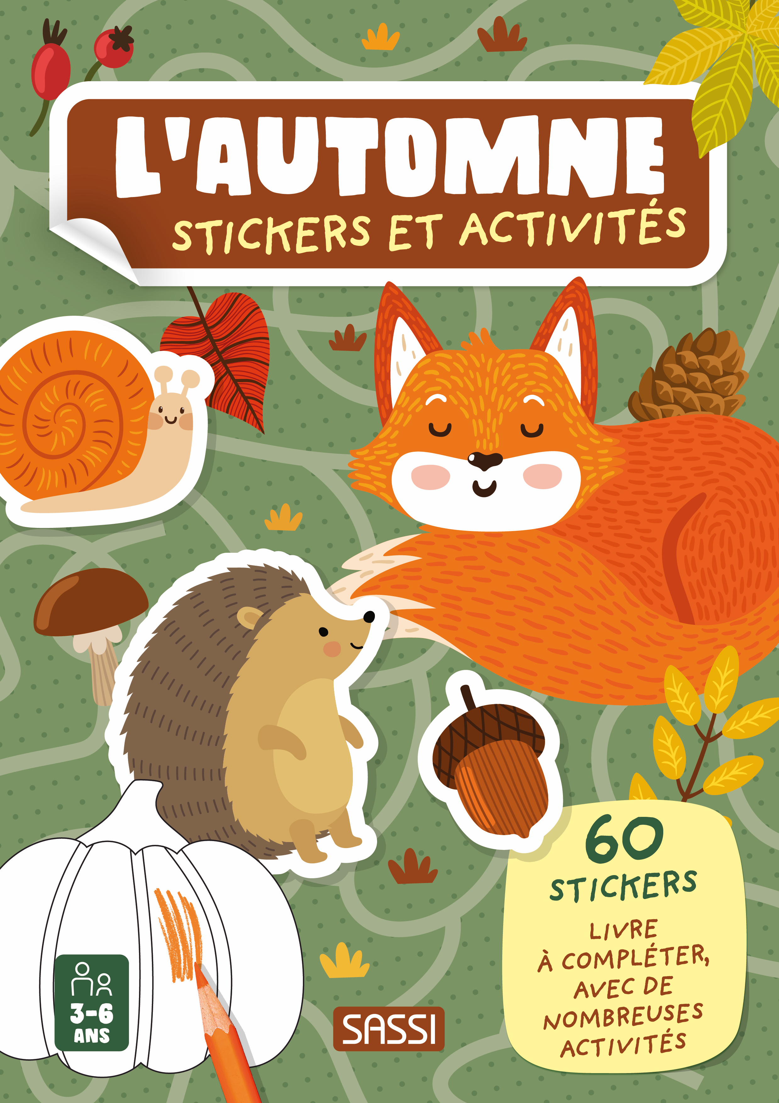 L'automne - Stickers et activités - Sarah Negrel - SASSI