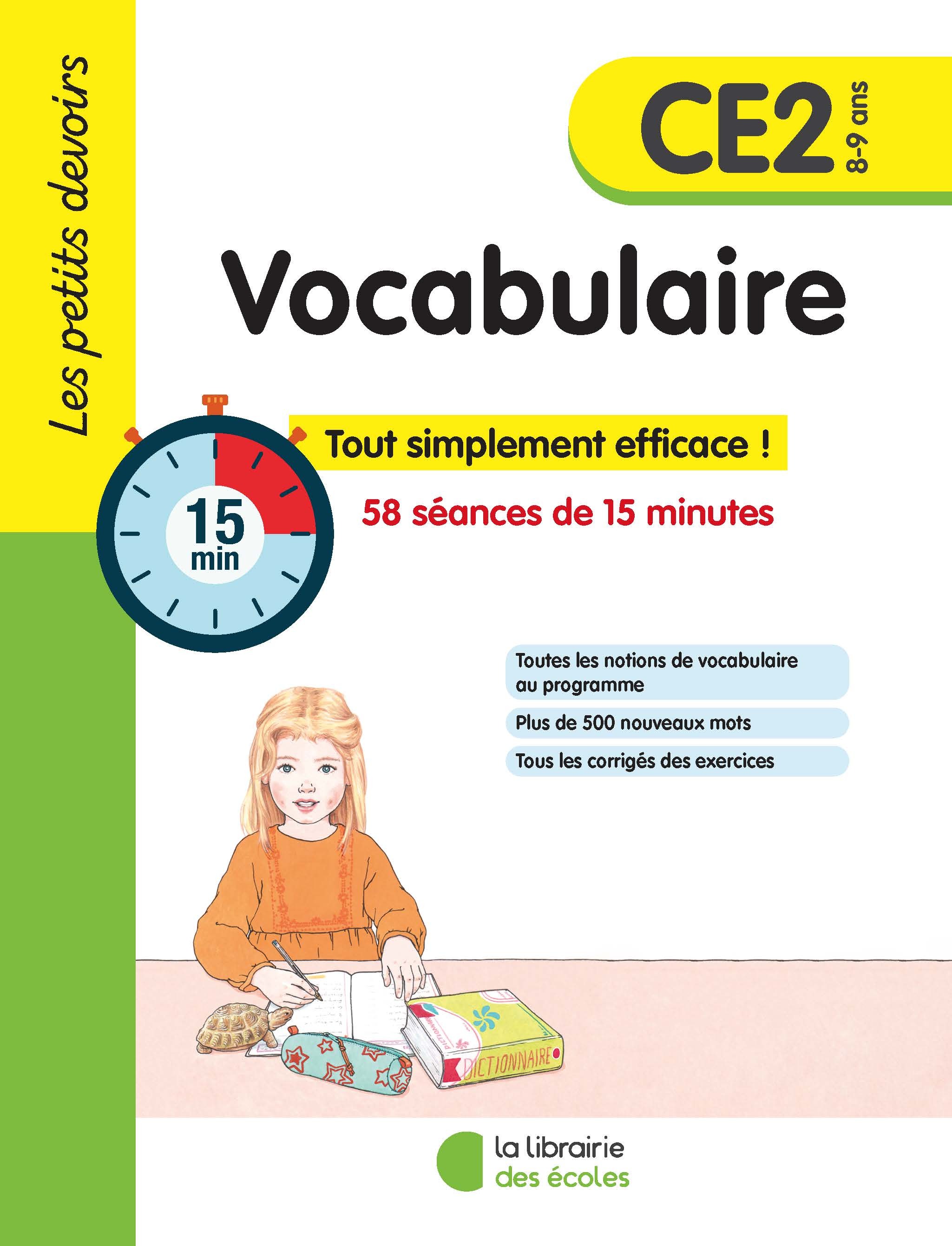 Les petits devoirs - Vocabulaire CE2 - Alice Gravier - LIB DES ECOLES