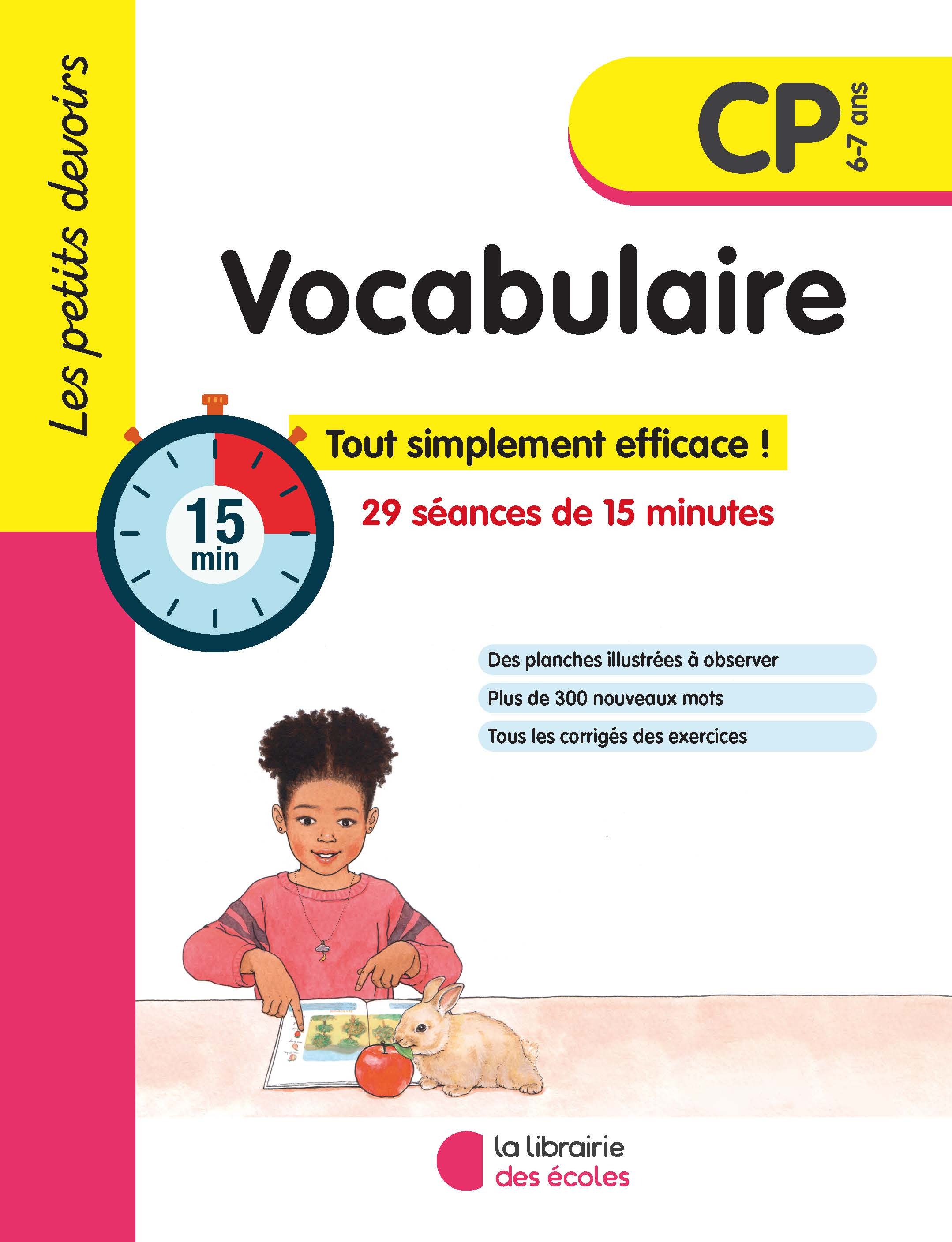 Les Petits Devoirs - Vocabulaire CP - Alice Gravier - LIB DES ECOLES