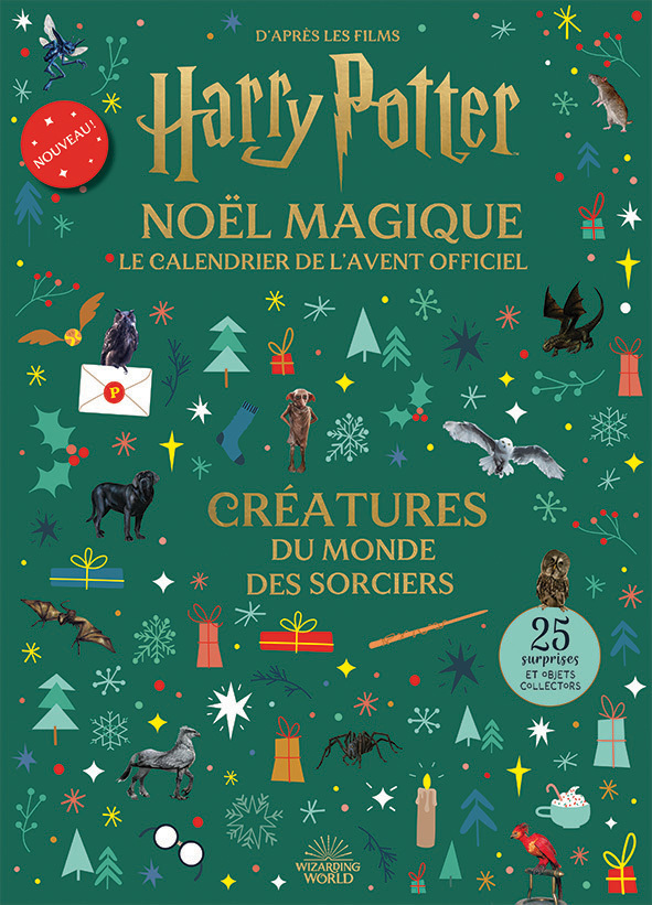 Le Calendrier de l'Avent officiel - Créatures magiques -  COLLECTIFS JEUNESSE - GALLIMARD JEUNE