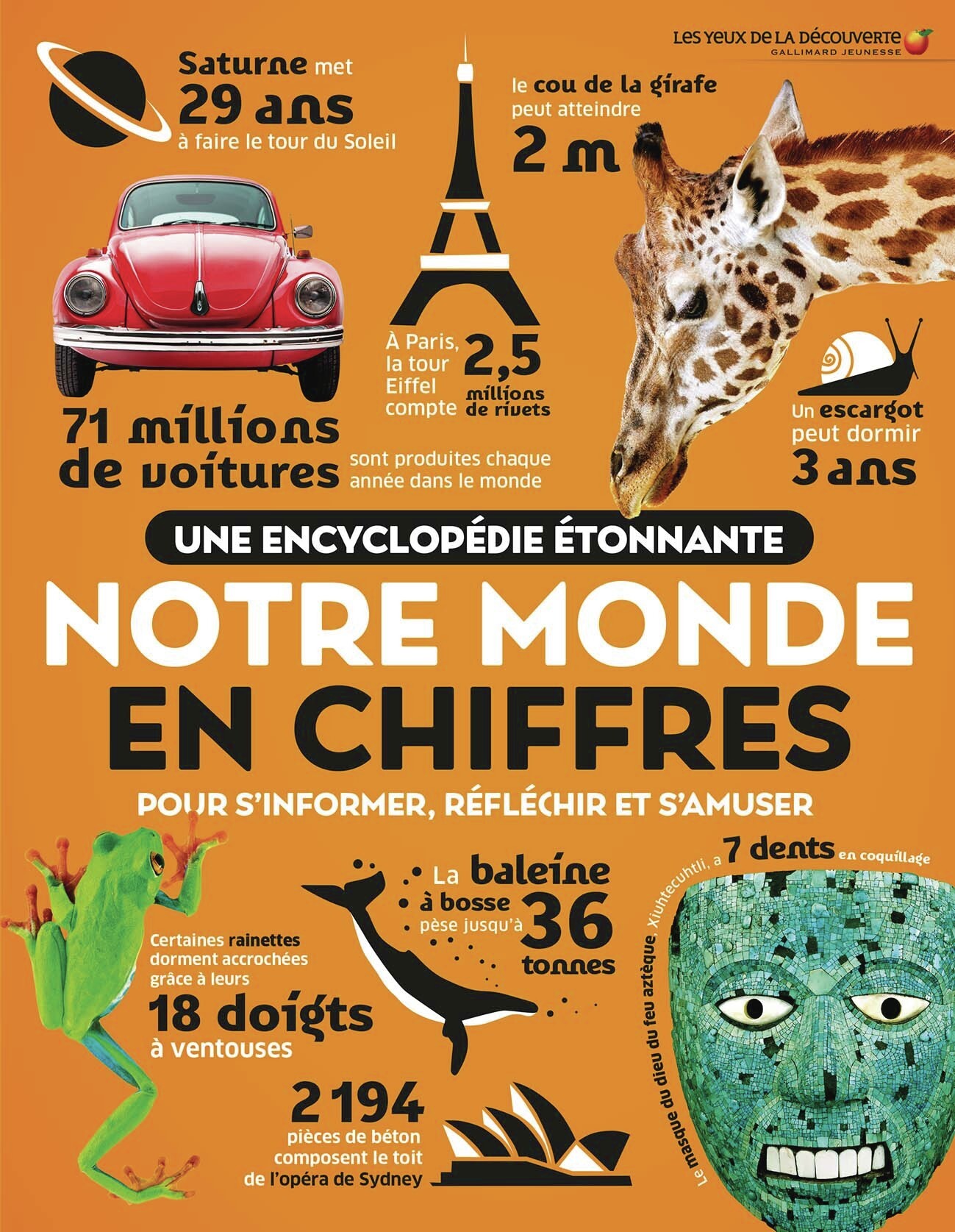 Notre monde en chiffres -  CLIVE GIFFORD - GALLIMARD JEUNE