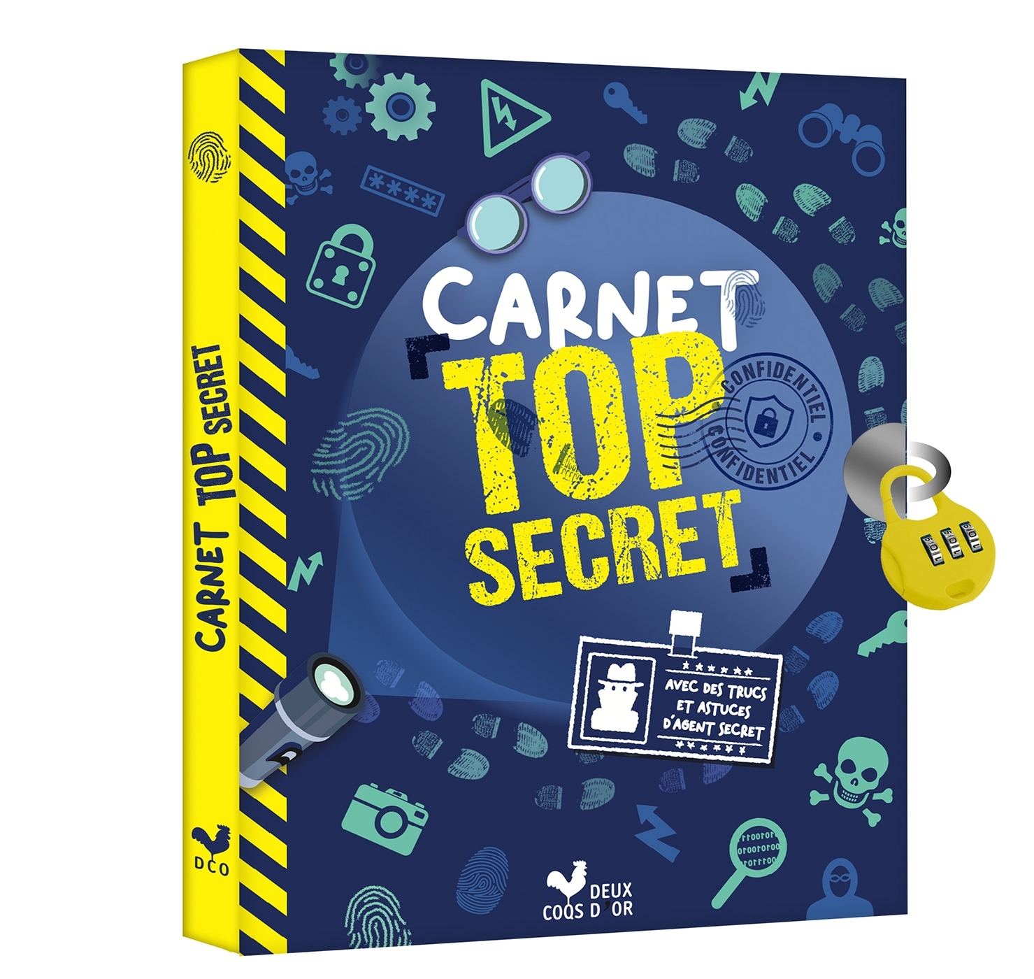 Carnet top secret - Sophie Koechlin - DEUX COQS D OR