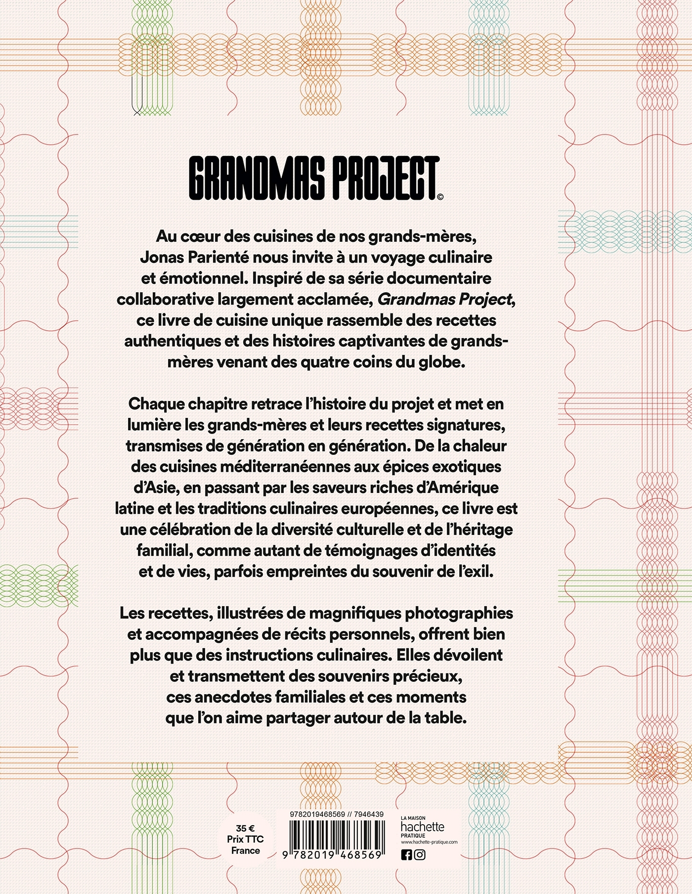 Grandmas project - Jonas Parienté - HACHETTE PRAT