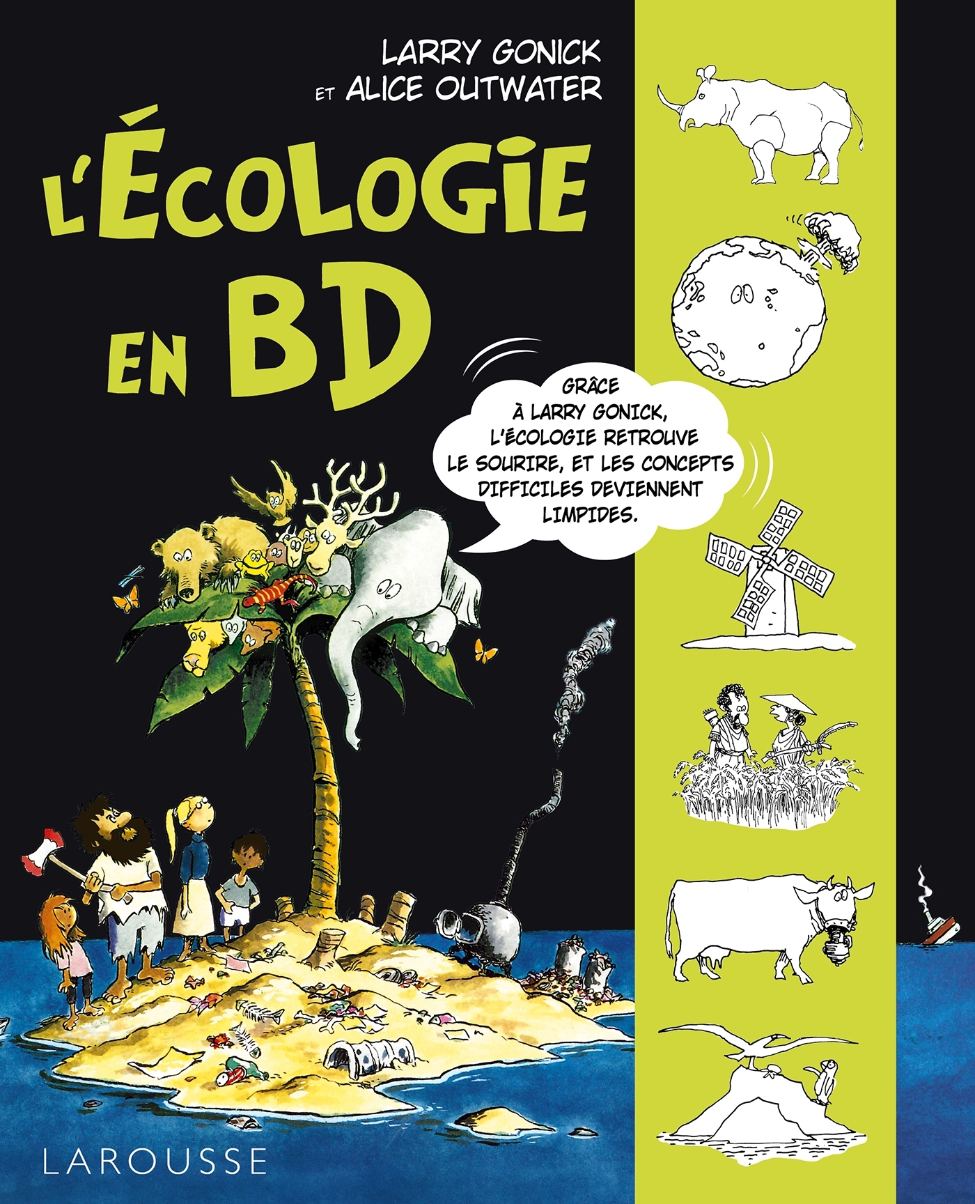 L'écologie en BD -  Collectif - LAROUSSE