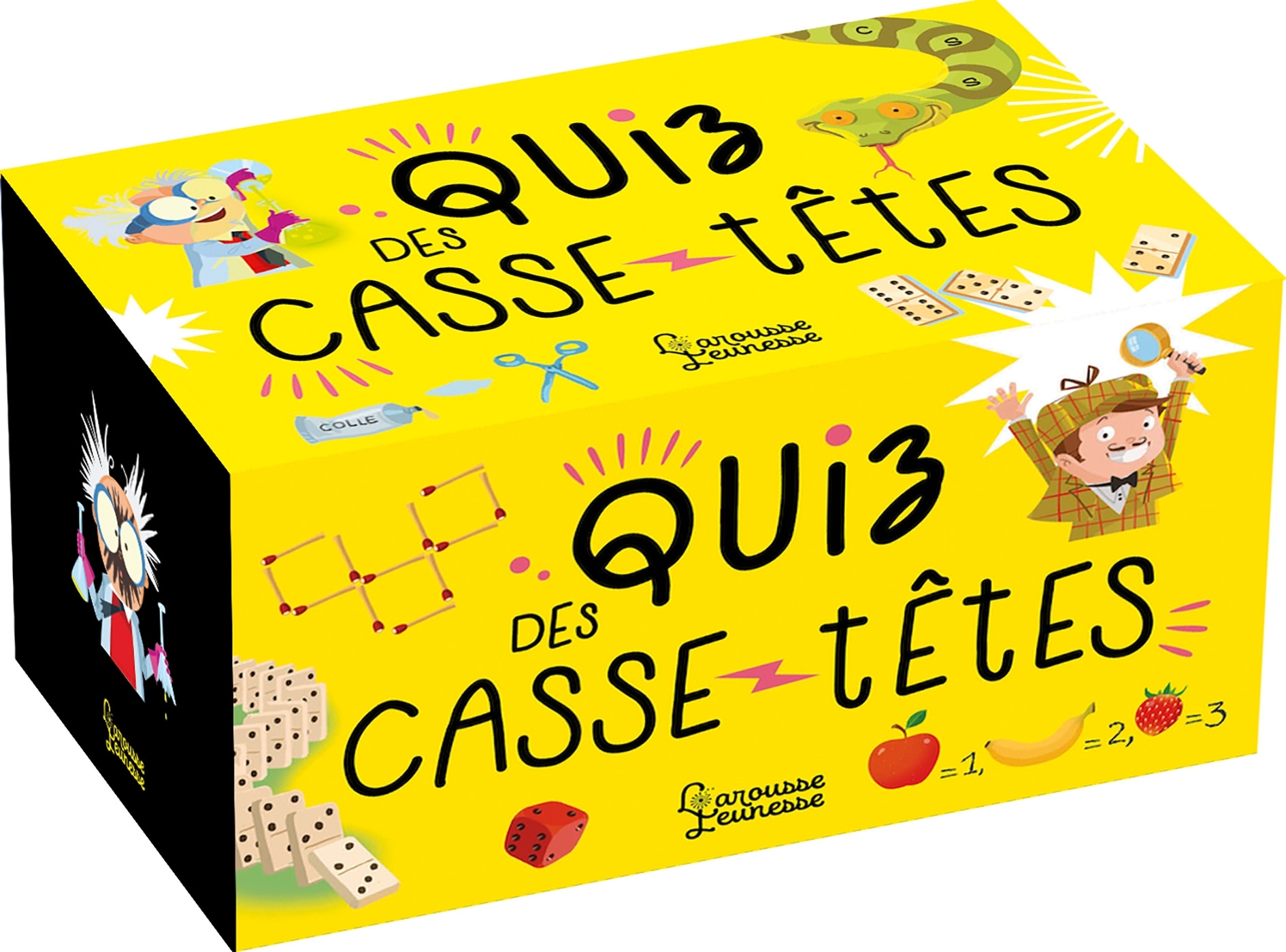 Le Quiz des casse têtes - Aurore Meyer - LAROUSSE