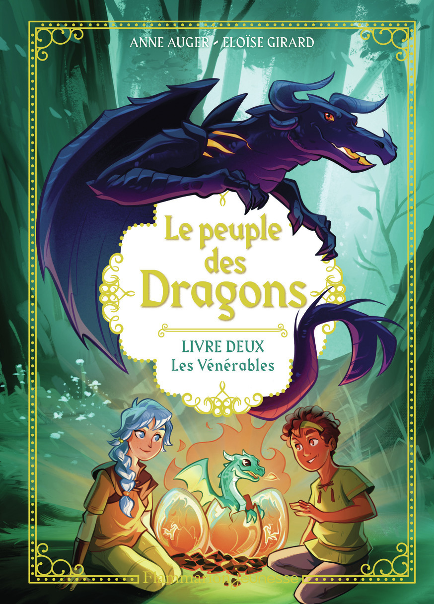 Le Peuple des dragons - Anne Auger - FLAM JEUNESSE