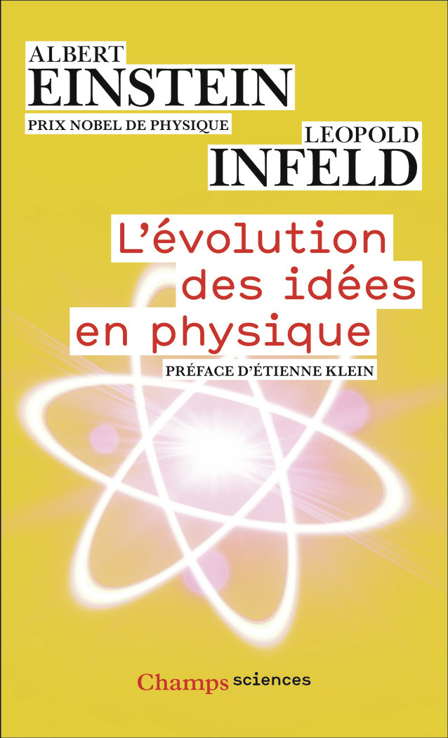 L'Évolution des idées en physique -  ALBERT EINSTEIN - FLAMMARION