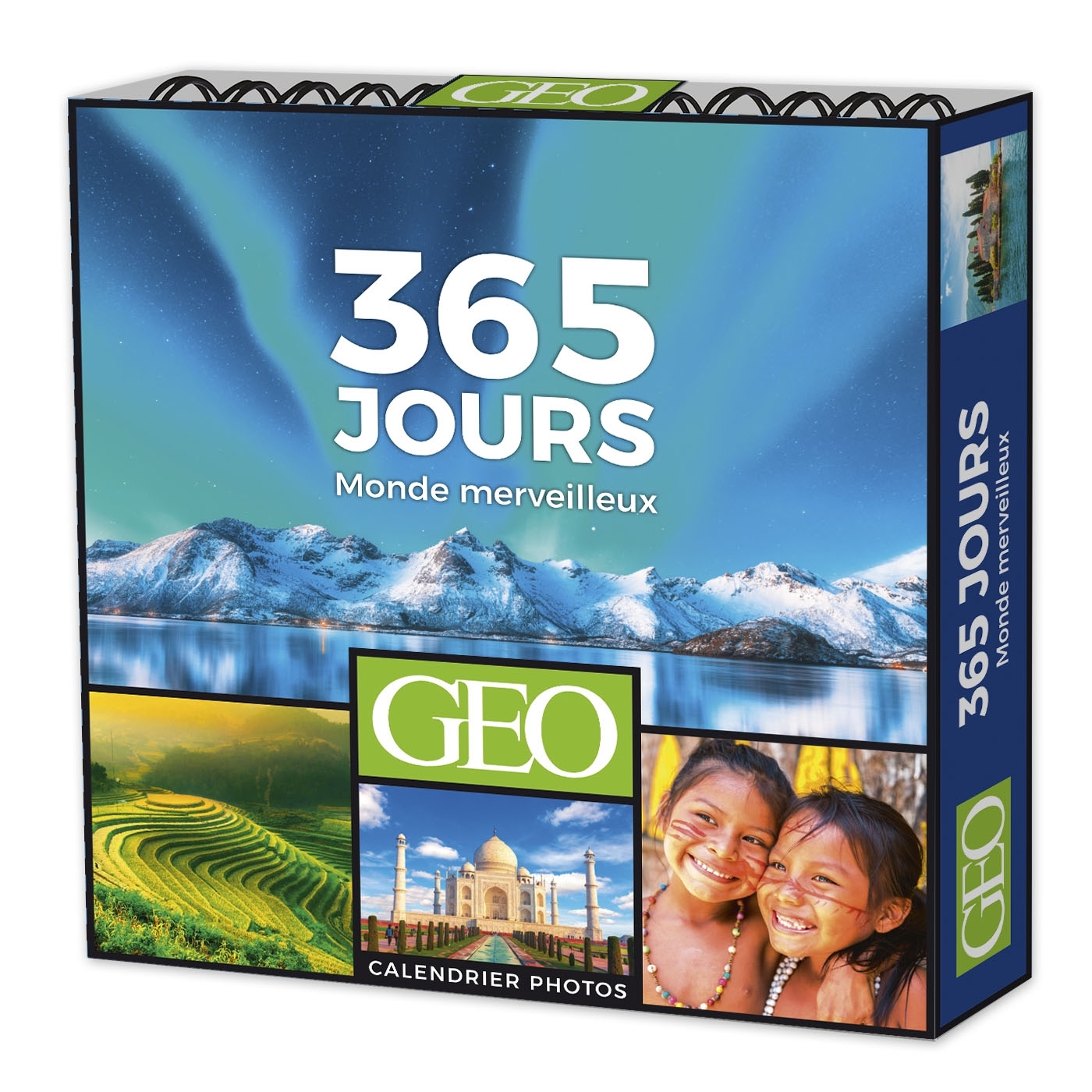 365 JOURS MONDE MERVEILLEUX - CALENDRIERS GÉO -   - PLAY BAC