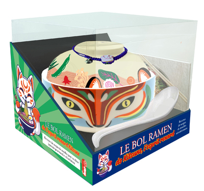 Coffret Les bols ramen de kitsune, l'esprit renard -  Collectif - FIRST