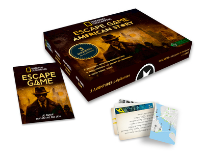 Escape Game American Story -  Collectif - NATIONAL GEOGRA