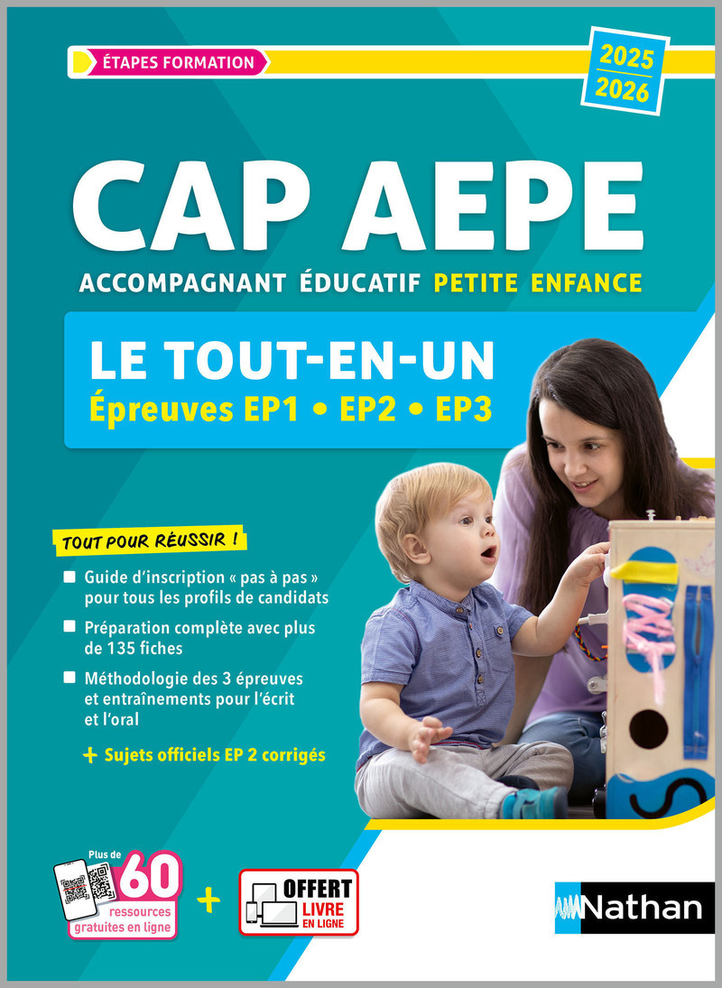 CAP AEPE TOUT EN UN 2024-2025 - Louisa Rebih - NATHAN