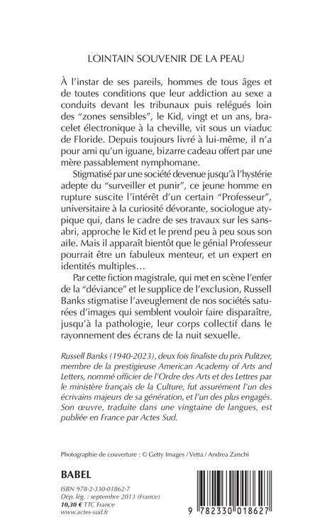 LOINTAIN SOUVENIR DE LA PEAU BABEL 1201 - Russell Banks - ACTES SUD