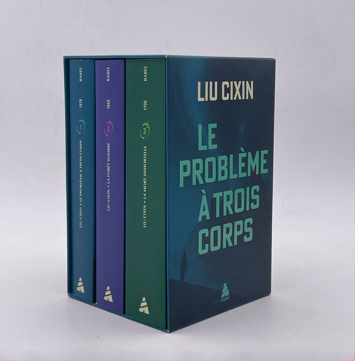 COFFRET BABEL LE PROBLEME A TROIS CORPS - Cixin Liu - ACTES SUD