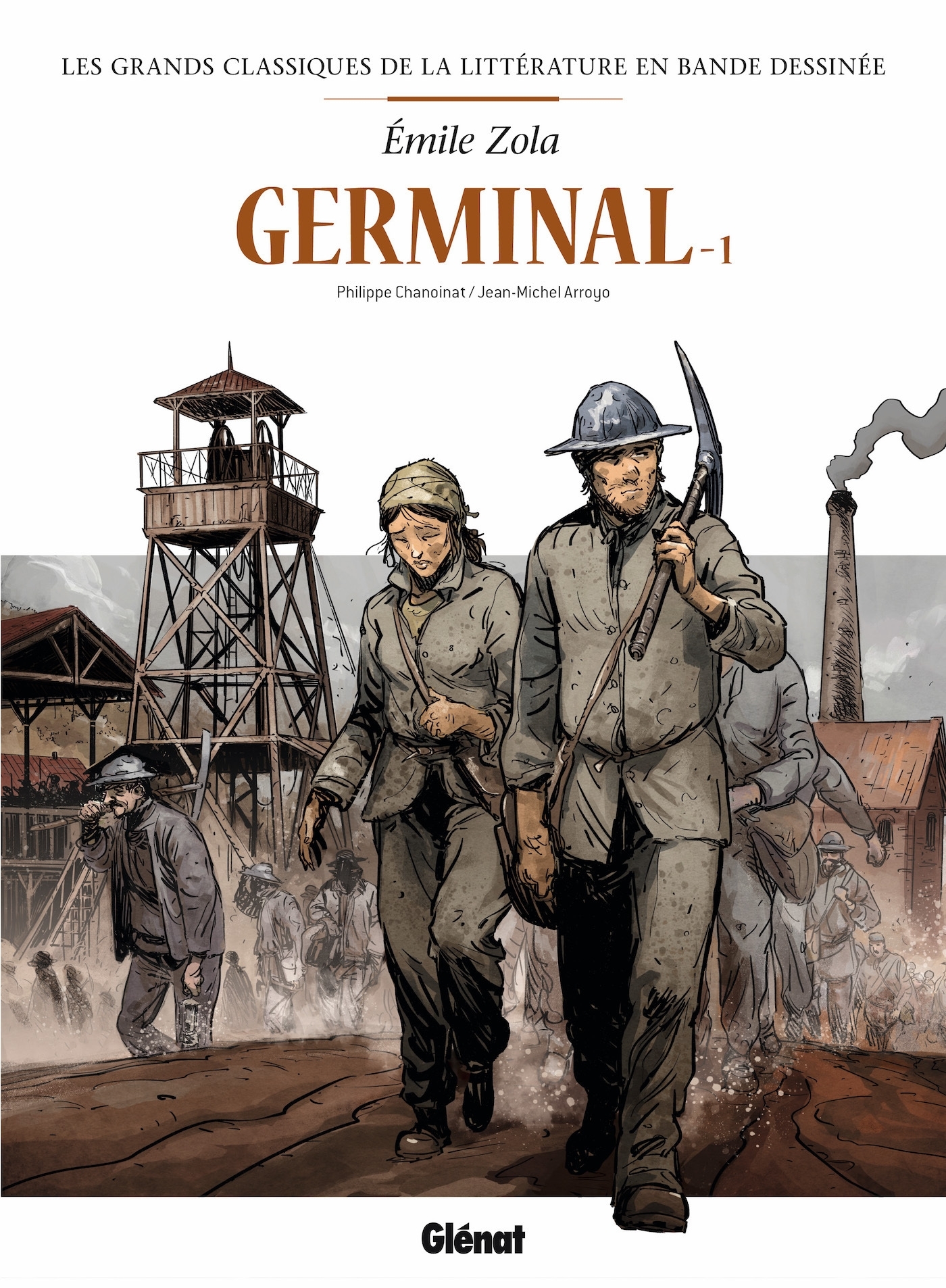 GERMINAL EN BD T01 - Philippe Chanoinat - GLENAT