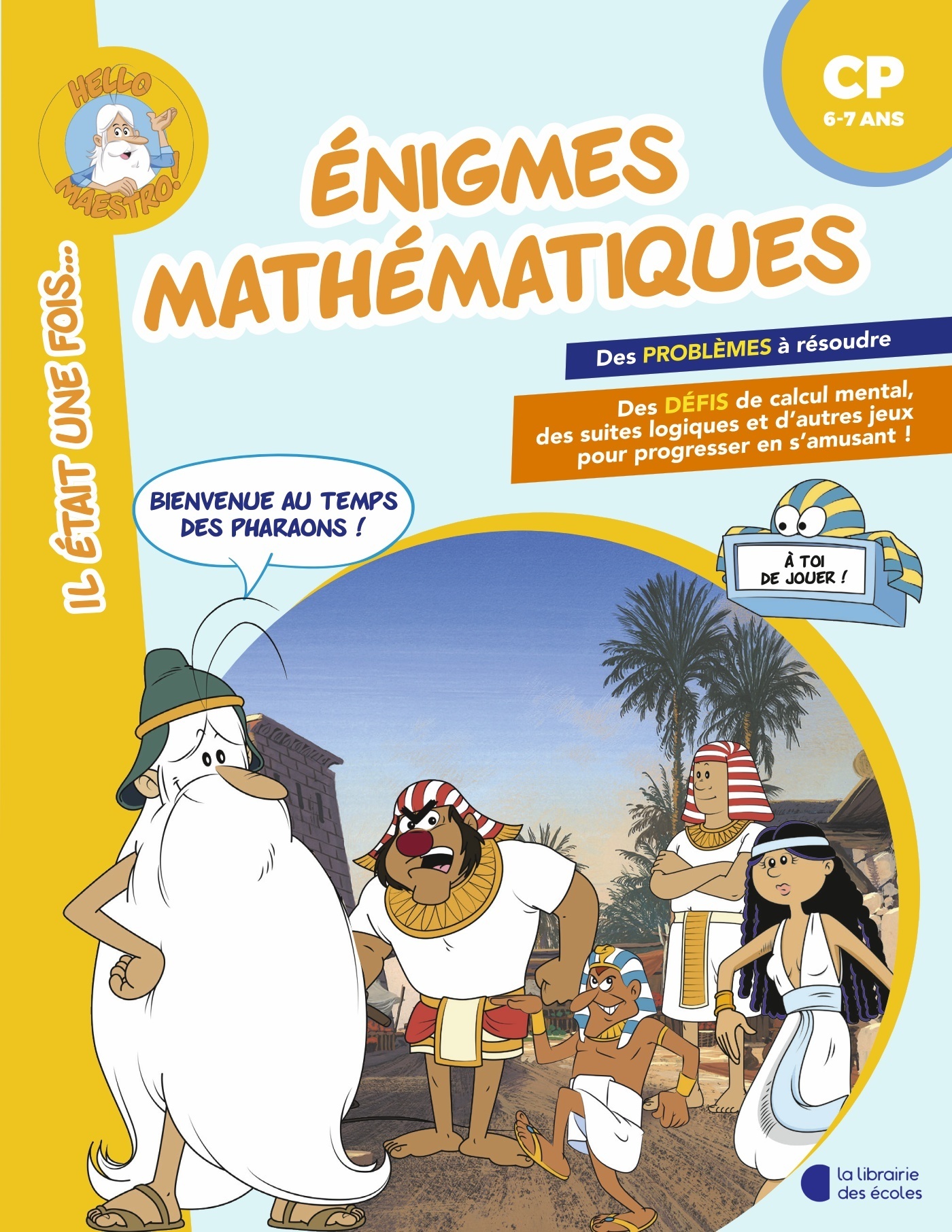 Enigmes mathématiques CP - Valérie Cluzel - LIB DES ECOLES