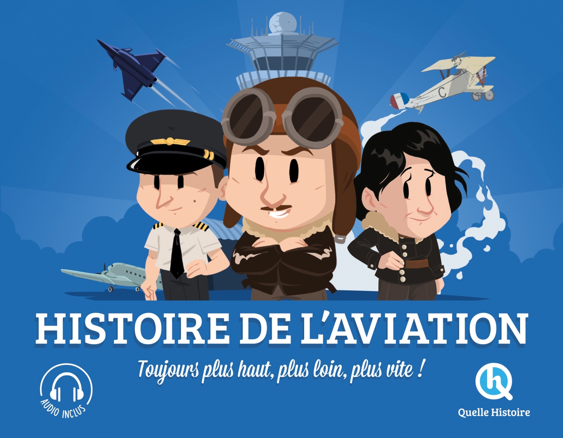 L'histoire de l'aviation (2nde Ed) - Patricia Crété - QUELLE HISTOIRE