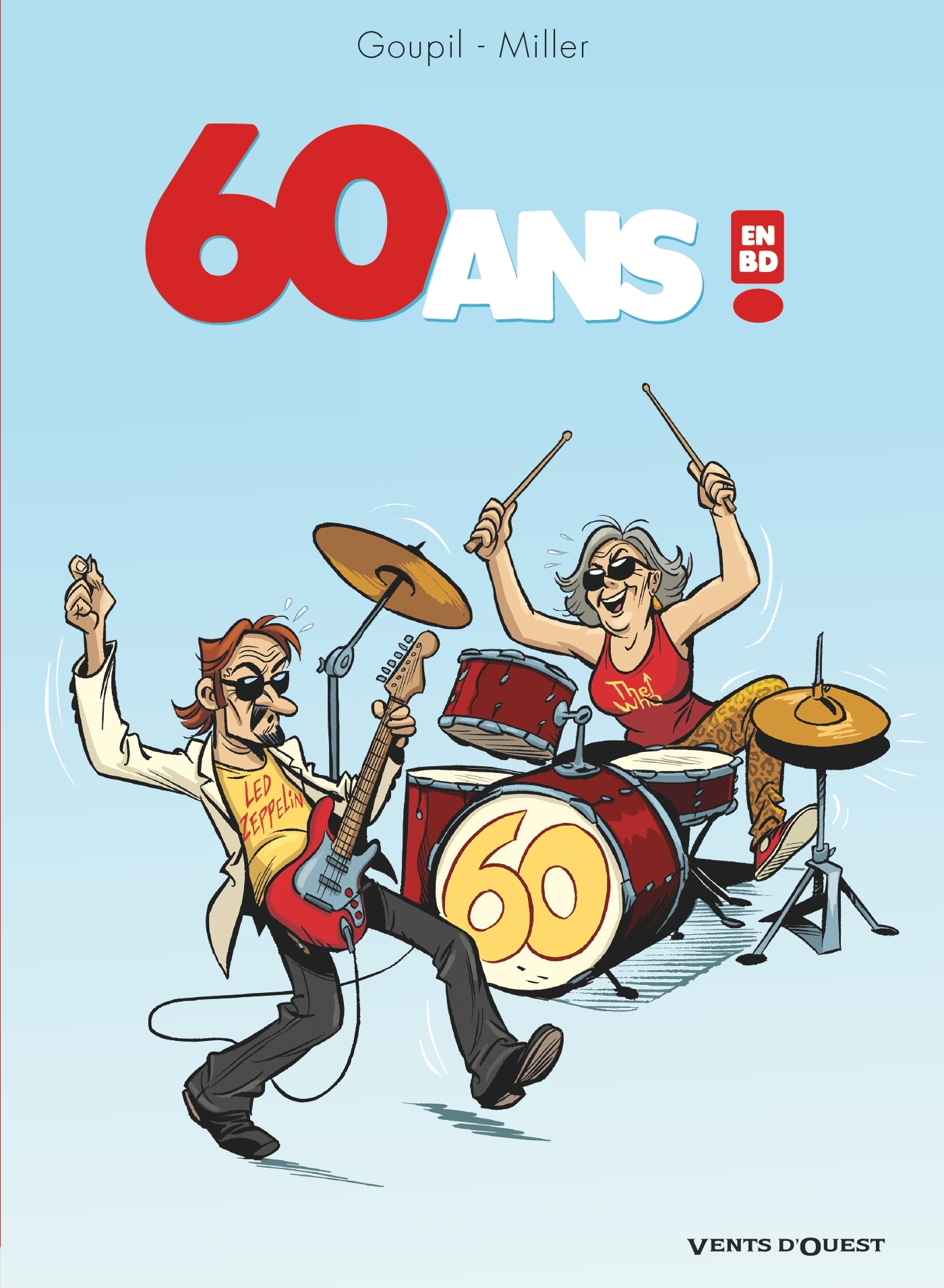 60 ans en BD - Jacky Goupil - VENTS D'OUEST