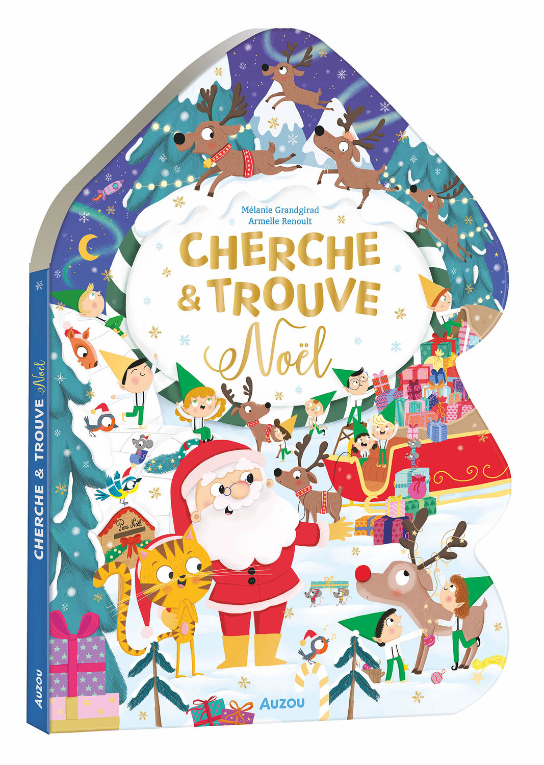 CHERCHE ET TROUVE NOËL - Armelle Renoult - AUZOU